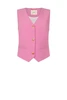 Aaiko alica gilet met logo knoopjes