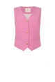 Aaiko alica gilet met logo knoopjes