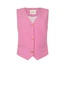 Aaiko alica gilet met logo knoopjes