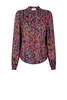 Aaiko billa bloem blouse pofmouw