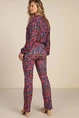 Aaiko billa bloem blouse pofmouw