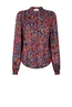 Aaiko billa bloem blouse pofmouw
