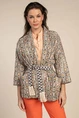 Aaiko daras kimono grafische print