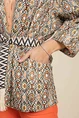 Aaiko daras kimono grafische print