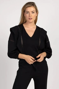 Aaiko dena jumpsuit ajour flared