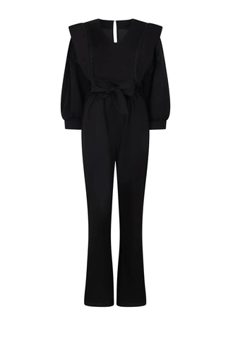 Aaiko dena jumpsuit ajour flared