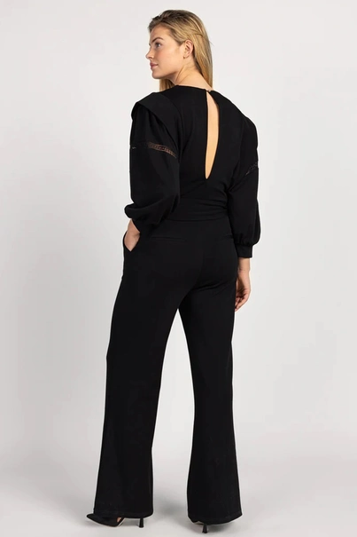 Aaiko dena jumpsuit ajour flared
