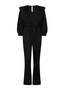 Aaiko dena jumpsuit ajour flared