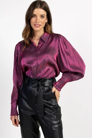 Aaiko dianne shine blouse pofmouw
