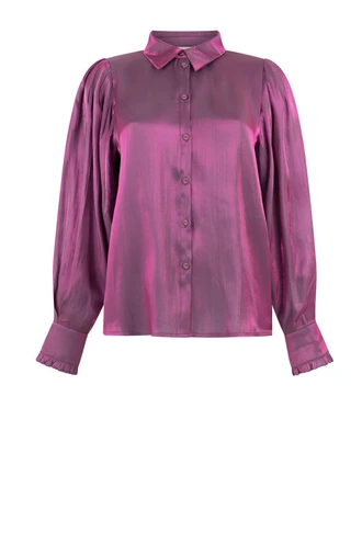 Aaiko dianne shine blouse pofmouw