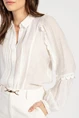 Aaiko erlina blouse ruffles borduur