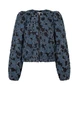 Aaiko evie lace denim jacket