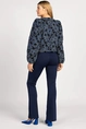 Aaiko evie lace denim jacket