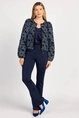 Aaiko evie lace denim jacket