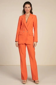 Aaiko flarene pantalon uitlopend