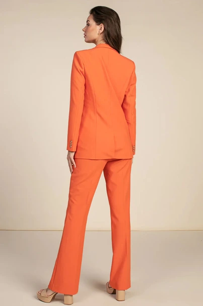 Aaiko flarene pantalon uitlopend