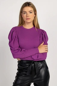 Aaiko imara longsleeve ribbel plooi