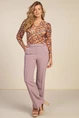Aaiko janity top mesh bloem print