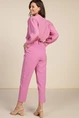 Aaiko kira pantalon breede ceintuur