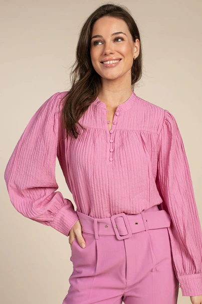 Aaiko kira pantalon breede ceintuur
