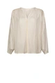 Aaiko liza stripe blouse ajour voor