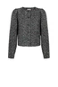Aaiko lorita jacket tweed look