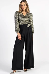 Aaiko lyda overslag blouse bloemen