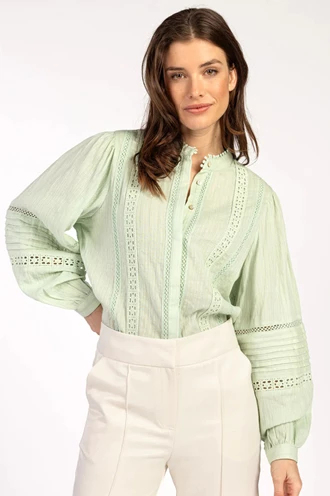 Aaiko macaria blouse borduur