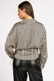Aaiko marjon streep blouse satijn