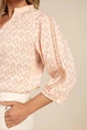 Aaiko mida blouse 3/4 mouw ajour