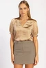 Aaiko pascale tweed mini rok