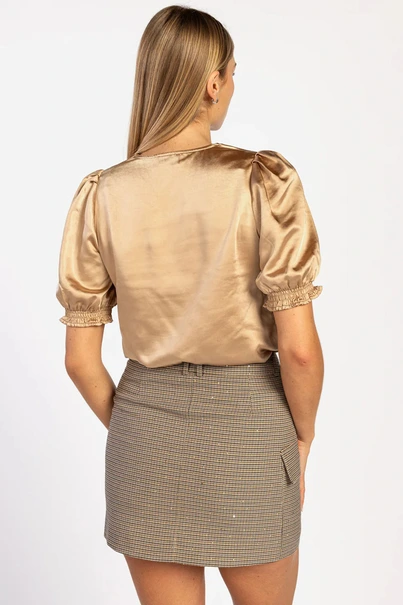 Aaiko pascale tweed mini rok