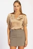 Aaiko pascale tweed mini rok