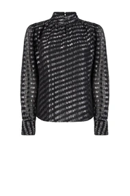 Aaiko quinty zigzag blouse top