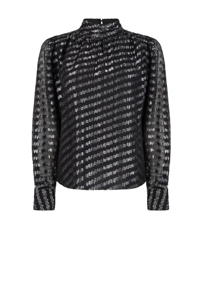 Aaiko quinty zigzag blouse top