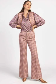 Aaiko sadi graphical print broek