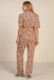 Aaiko selena jumpsuit bloem print