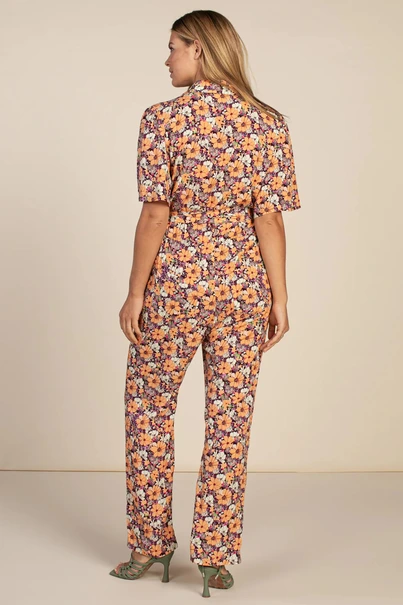 Aaiko selena jumpsuit bloem print