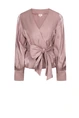 Aaiko tamari shimmery overslag top