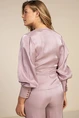 Aaiko tamari shimmery overslag top