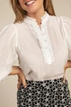 Aaiko tamaris blouse top broderie