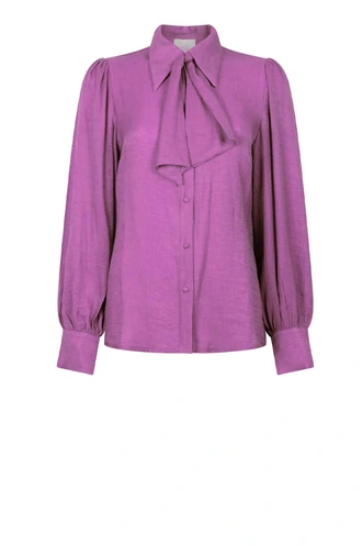 Aaiko veronne tie blouse lange mouw