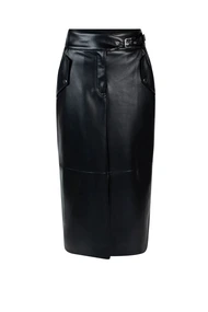Aaiko vicku pu leather rok lang