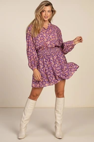Aaiko zoya bloem print top pofmouw