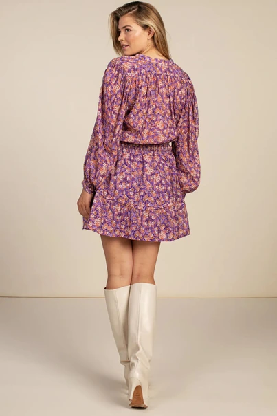 Aaiko zoya bloem print top pofmouw