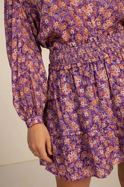 Aaiko zoya bloem print top pofmouw