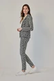 Aime ivy blazer travelstof 1 knoop