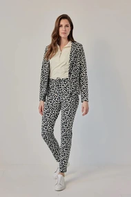 Aime ivy blazer travelstof 1 knoop