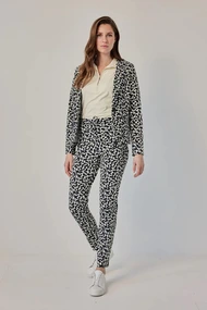 Aime ivy blazer travelstof 1 knoop