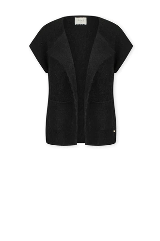 Aime jade vest mouwloos alpaca mix